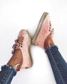 chaussures fermée rose